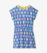 Girls Girls Shibori Hearts Relaxed Dress | Hatley Dresses