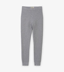Girls Girls Silver Shimmer Cable Knit Leggings | Hatley Bottoms