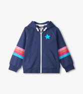 Girls Girls Star Girl Zip-Up Hoodie | Hatley Sweaters