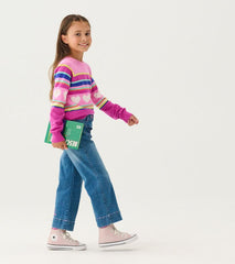 Girls Girls Stretch Denim Wide Leg Pants | Hatley Bottoms