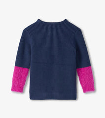 Girls Girls Throwback Flowers Fluffy Sleeve Sweater Tunic | Hatley Sweaters