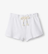 Girls Girls White Adventure Shorts | Hatley Bottoms