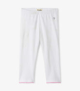 Girls Girls White Summer Capri Leggings | Hatley Bottoms