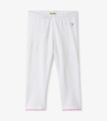 Girls Girls White Summer Capri Leggings | Hatley Bottoms