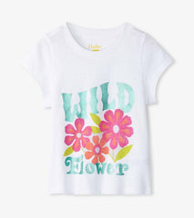Girls Girls Wild Flower Graphic Tee | Hatley Tops