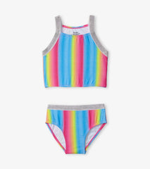 Girls Jelly Bean Rainbow Tankini Set | Hatley Swimwear