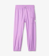 Girls Lilac Rain Pants | Hatley Rainwear