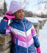 Girls Rainbows Puffer Jacket | Hatley Outerwear