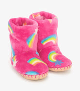 Girls Shooting Stars Fleece Slippers | Hatley Footwear
