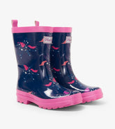 Girls Unicorn Constellations Shiny Rain Boots | Hatley Rainwear