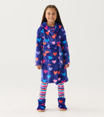Girls/Baby & Toddler Baby Girls Hearts Fleece Slippers | Hatley Sleepwear