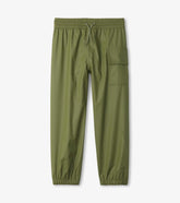 Girls/Boys Forest Green Rain Pants | Hatley Rainwear