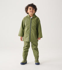 Girls/Boys Forest Green Rain Pants | Hatley Rainwear