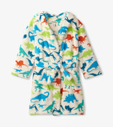 Girls/Boys Real Dinosaurs Fleece Robe | Hatley Sleepwear