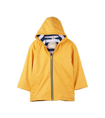 Girls/Boys Yellow Zip-Up Rain Jacket | Hatley Rainwear