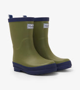 Girls/Boys/Baby & Toddler Forest Green Matte Rain Boots | Hatley Rainwear
