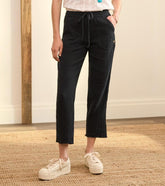 Women Ally Bonded Gauze Joggers - Black | Hatley Bottoms