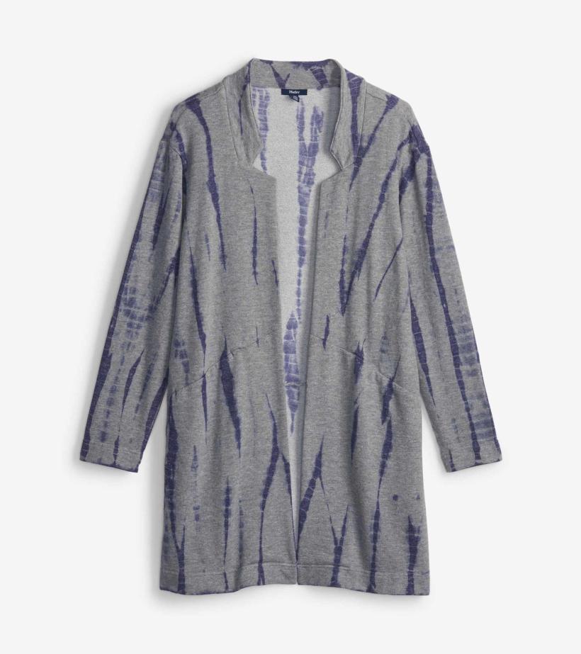Women Ami Cardigan - Storm Tie Dye | Hatley Sweaters
