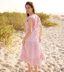 Women Aria Midi Dress - Sunburst Cross | Hatley Dresses