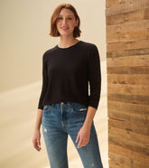 Women Chantel Pullover - Black Caviar | Hatley Tops