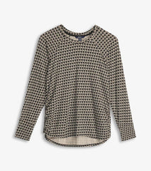 Women Chantel Pullover - Houndstooth | Hatley Tops