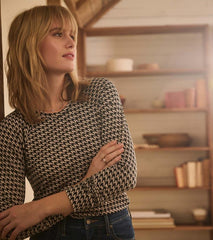 Women Chantel Pullover - Houndstooth | Hatley Tops