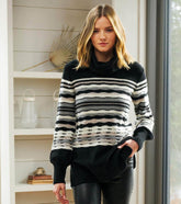 Women Charlotte Sweater - Marble Landscape | Hatley Sweaters