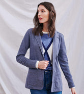 Women Chelsea Knit Blazer - Indigo Speckle | Hatley Sweaters