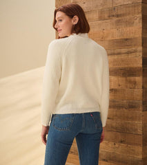 Women Cross Over Sweater - Winter White | Hatley Sweaters