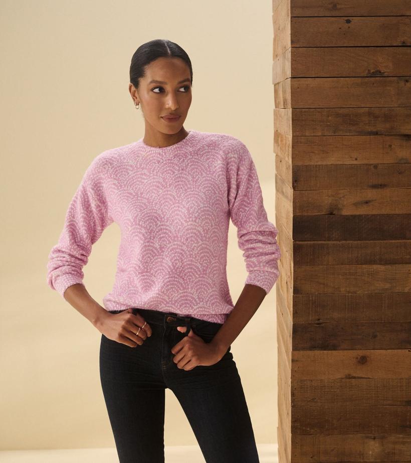 Women Ella Sweater - Deco Dots | Hatley Sweaters