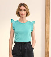 Women Flutter Tank - Baltic | Hatley Tops