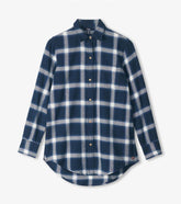 Women Lara Tunic - Wide Windowpane | Hatley Tops