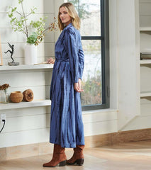 Women Maxi Shirt Dress - Into The Deep | Hatley Dresses