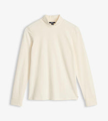 Women Mock Neck Top - Cream White | Hatley Tops