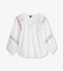 Women Naomi Blouse - Fresh White | Hatley Tops