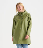 Women Newport Rain Jacket - Loden Green | Hatley Outerwear