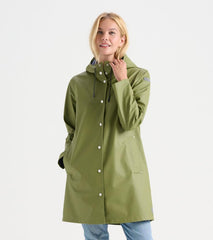 Women Newport Rain Jacket - Loden Green | Hatley Outerwear