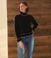 Women Raglan Pullover - Black | Hatley Sweaters