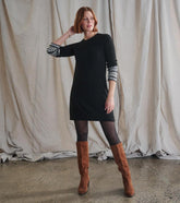 Women Sadie Sweater Dress - Black | Hatley Dresses