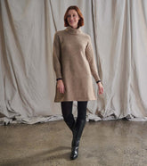 Women Swing Sweater Dress - Oatmeal Heather | Hatley Dresses