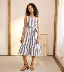 Women Sydney Midi Dress - Summer Stripes | Hatley Dresses