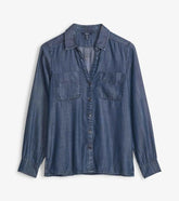 Women Utility Buttondown - Maritime Denim Wash | Hatley Tops