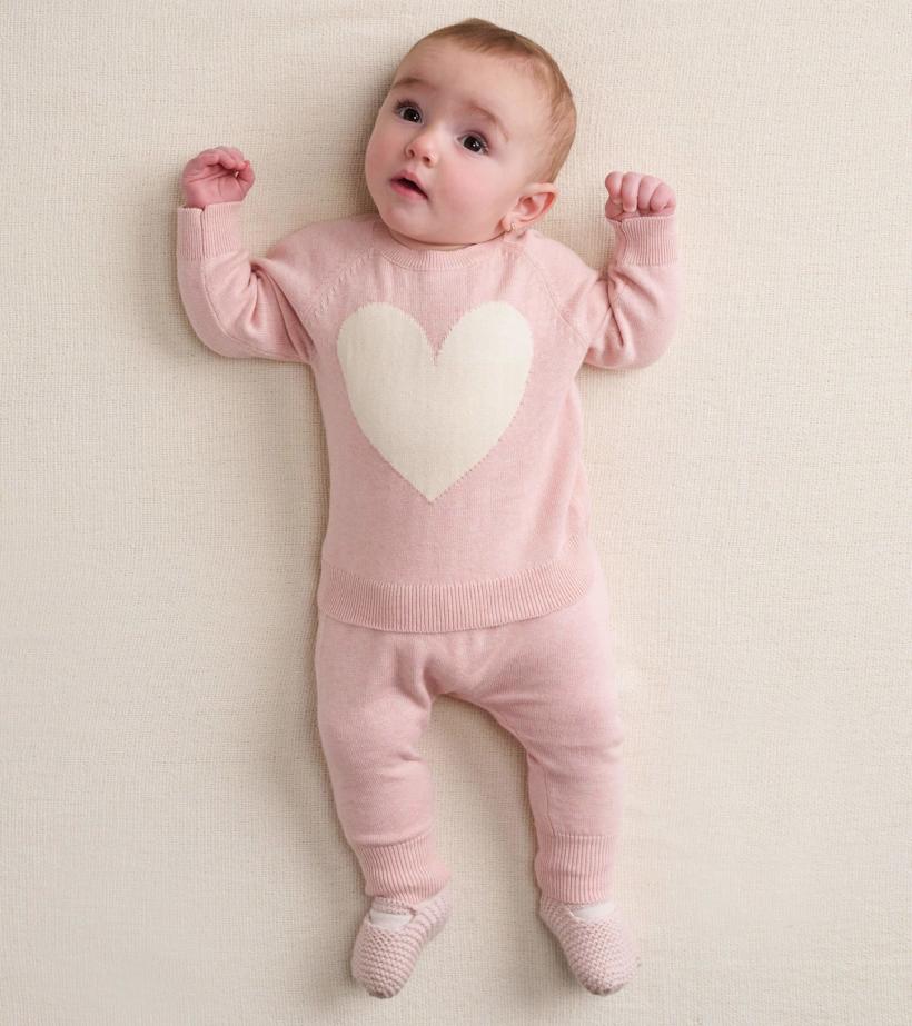 Baby &amp; Toddler Baby Big Heart Pullover Sweater | Hatley Sweaters