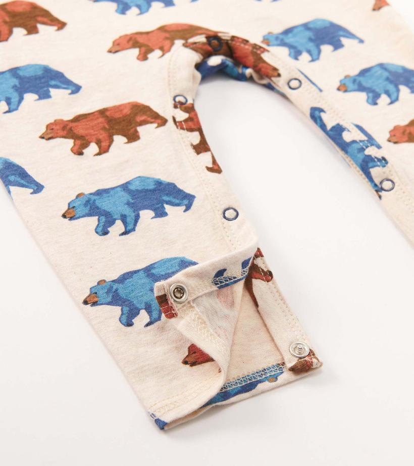 Baby &amp; Toddler Baby Boys Bluestone Bears Long Sleeve Romper | Hatley Rompers