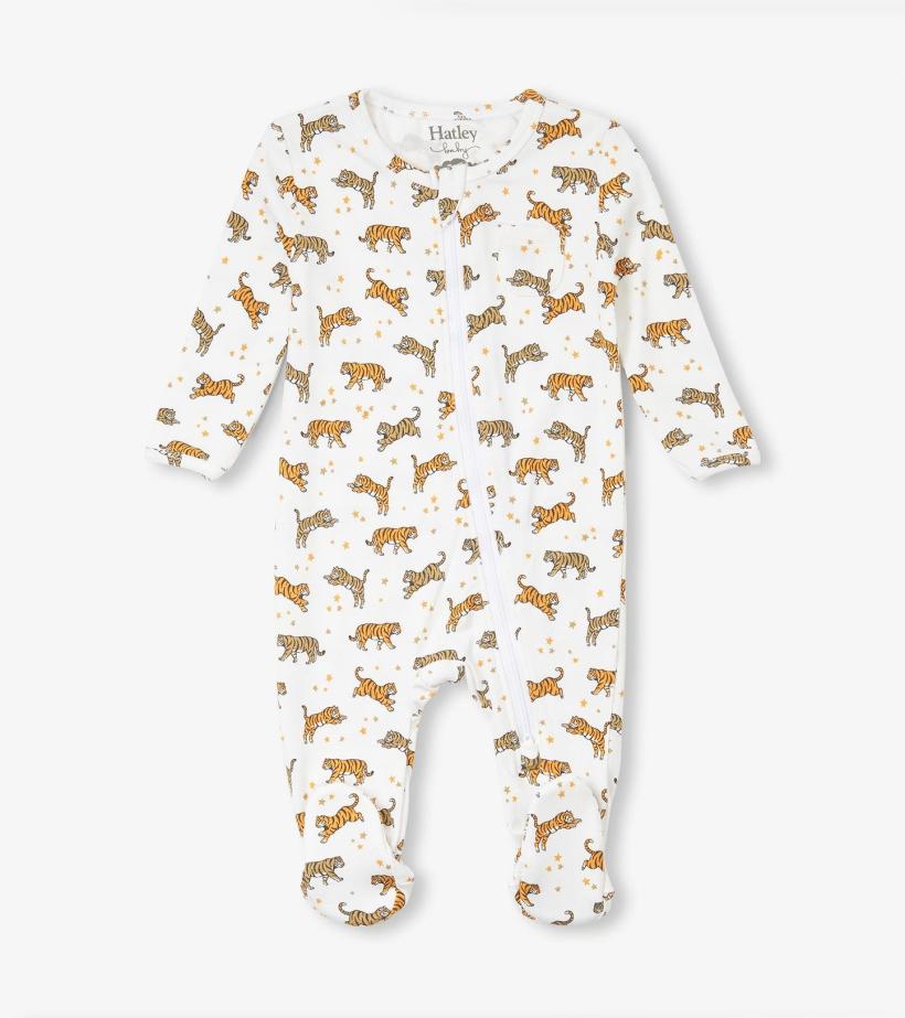 Baby &amp; Toddler Baby Boys Celestial Tigers Bamboo Sleeper | Hatley Sleepwear