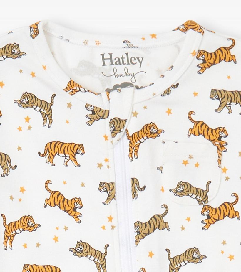 Baby &amp; Toddler Baby Boys Celestial Tigers Bamboo Sleeper | Hatley Sleepwear