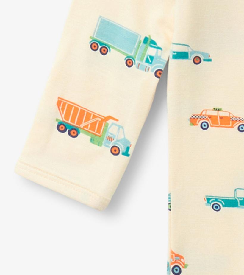 Baby &amp; Toddler Baby Boys Dinky Cars Footed Sleeper | Hatley Sleepwear