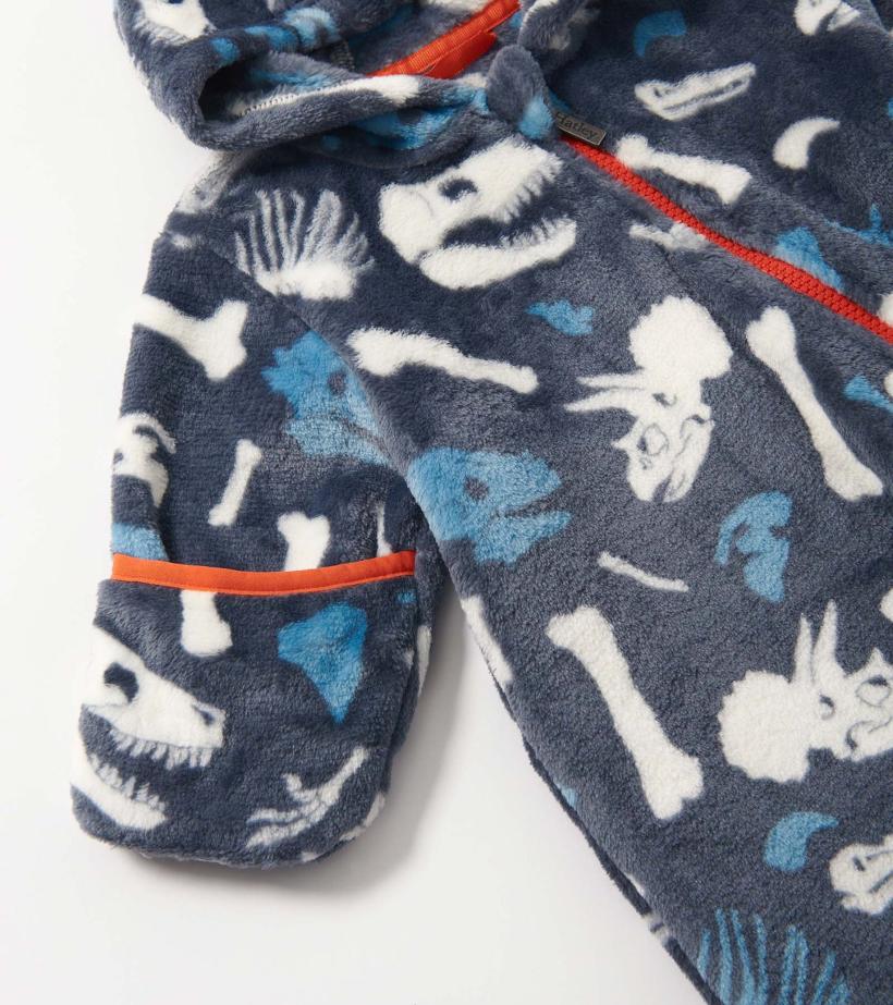 Baby &amp; Toddler Baby Boys Dino Fossils Fleece Suit | Hatley Sweaters