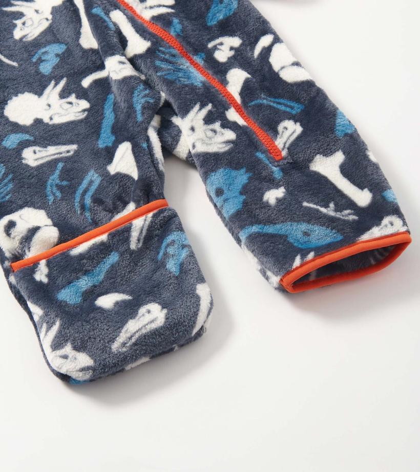 Baby &amp; Toddler Baby Boys Dino Fossils Fleece Suit | Hatley Sweaters