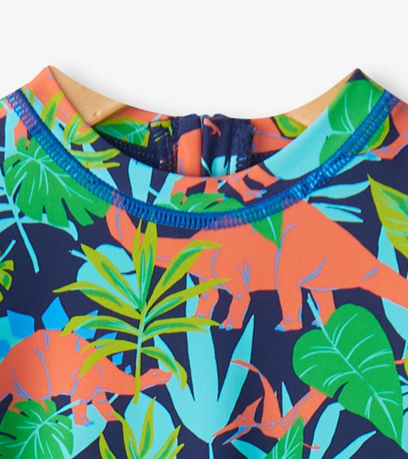 Baby &amp; Toddler Baby Boys Dino Jungle One-Piece Rashguard | Hatley Swimwear